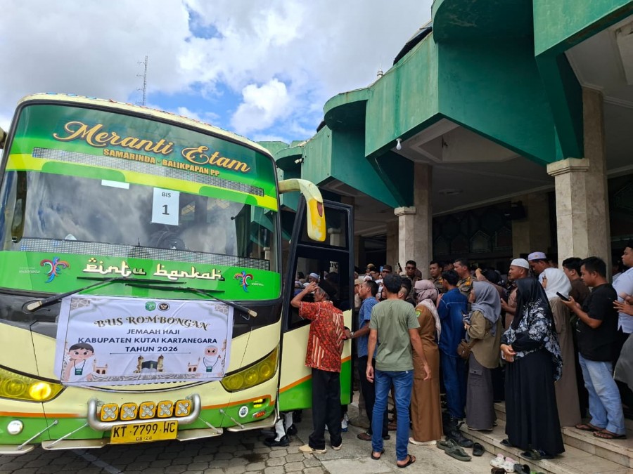 Tiba di Tenggarong, Ratusan Jemaah Haji Kukar Didoakan jadi Haji Mabrur