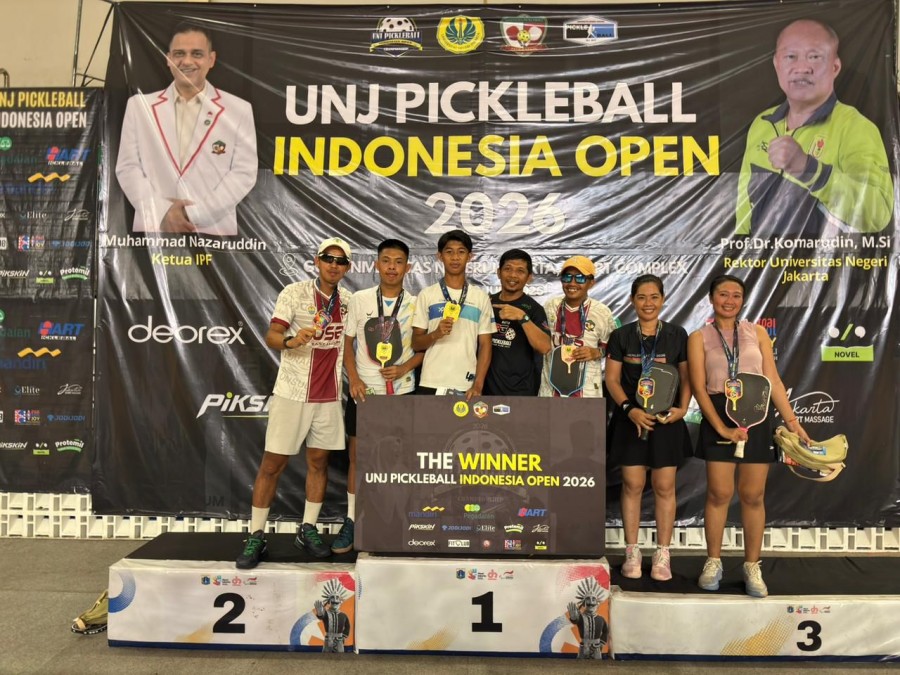 Kontingen pickleball PPU sukses menorehkan prestasi gemilang dalam ajang kejuaraan nasional bertajuk Indonesia Open yang berlangsung di Jakarta pada 24-28 Juni 2026. (Dok.pickleball PPU)