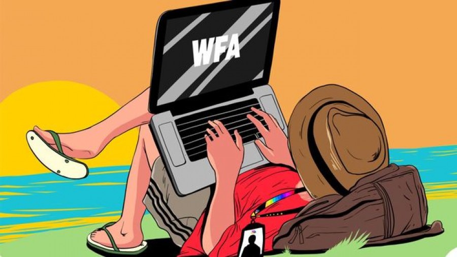 Ilustrasi WFA. (Istimewa).
