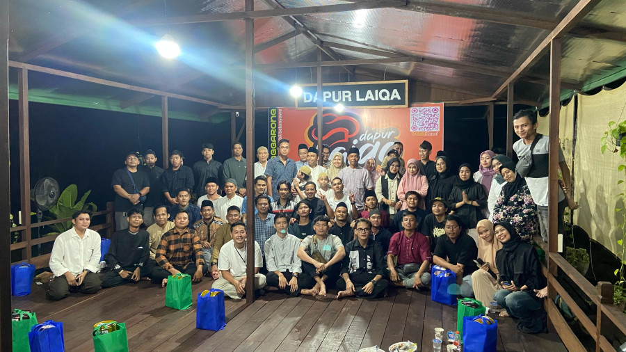 Kegiatan buka puasa bersama keluarga besar Koran Kaltim. (Foto: Erlita/Korankaltim.com)