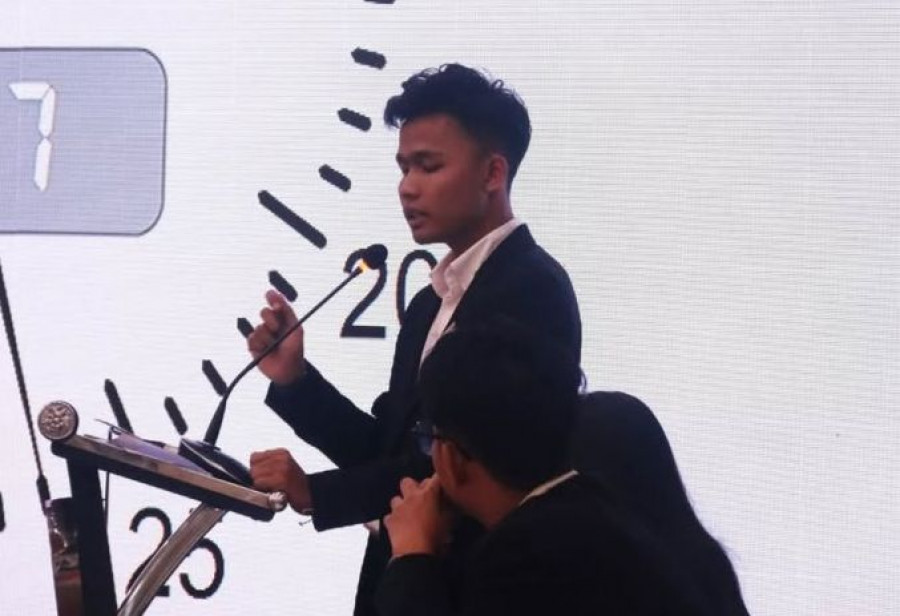 Presiden BEM FH Unmul, Anugrah Ramadhani (istimewa).