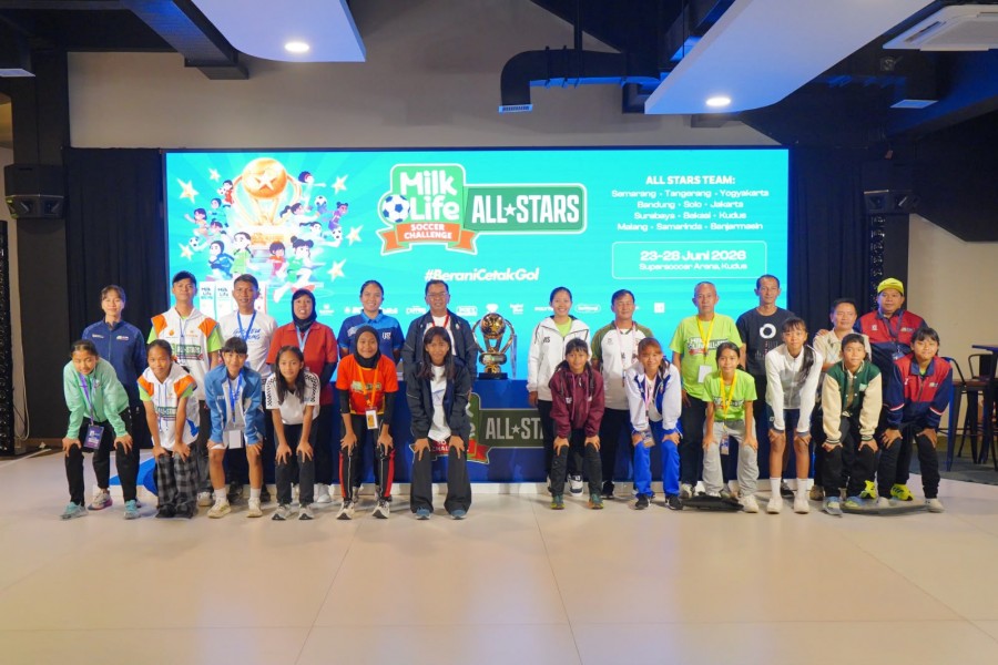 Konferensi pers 12 tim yang berlaga di MLSC All-Stars 2026. (Foto: Dok Pribadi)