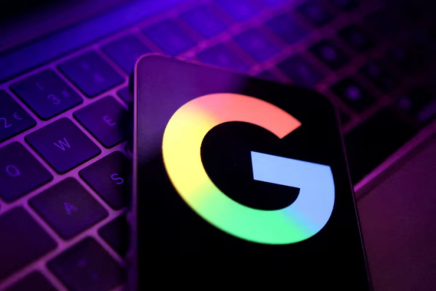 Google adalah yang pertama mengadopsi huruf 'G' yang terdegradasi. (reuters)