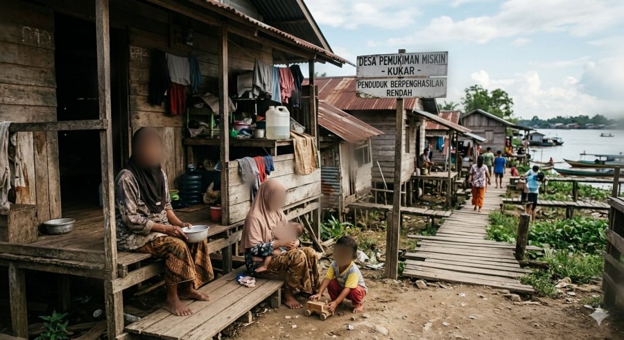 Angka Kemiskinan Kelurahan Timbau Capai 400 Jiwa, Bansos Dipastikan Tepat Sasaran