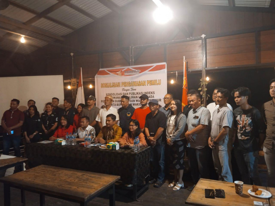 Polres Mahakam Ulu bersama Bawaslu menggelar konsolidasi data Indeks Kerawanan Pemilihan (IKP) untuk Pilkada Serentak 2024. (Foto: Polres Mahulu)