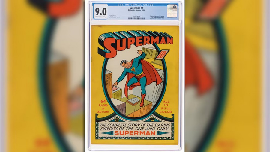 Komik Edisi Pertama "Superman #1" Terjual Rp152 Miliar