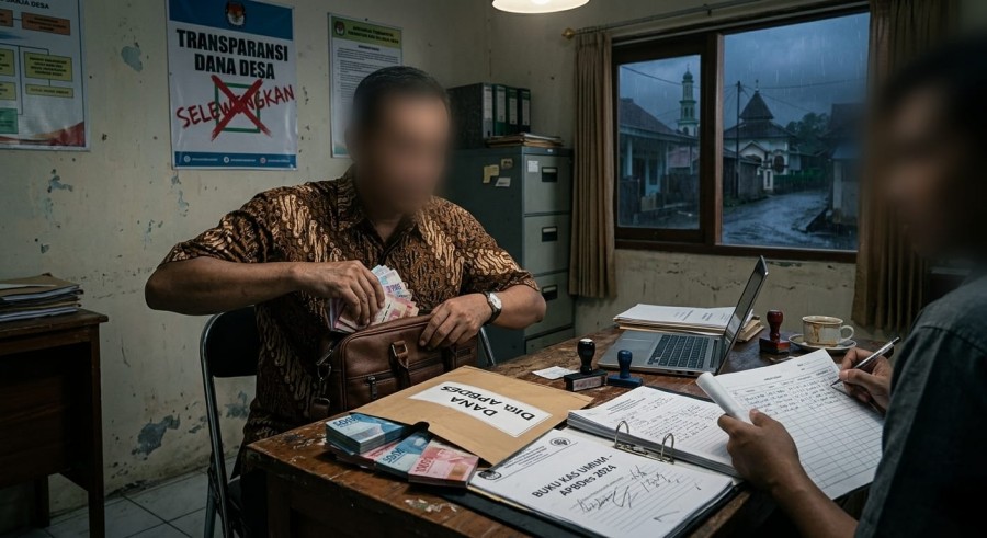 Dana Honor Rp400 Juta Diduga Masuk Rekening Pribadi, Dua Oknum Desa Terlibat