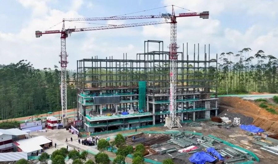 Salah satu hotel yang dibangun di IKN. (Foto: Istimewa)