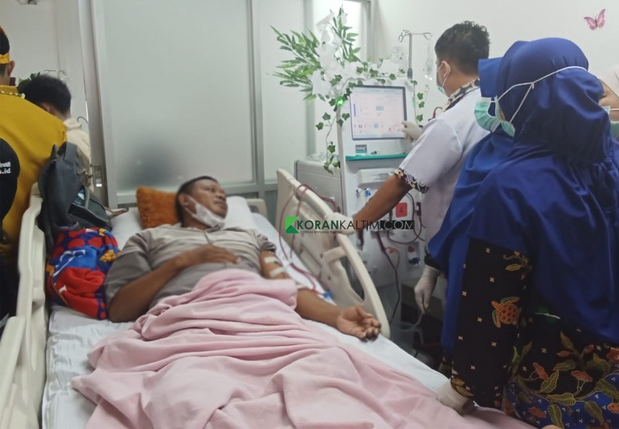 Layanan Hemodialisa di RSUD dr Abdul Rivai. (Foto: Indri/Korankaltim.com)