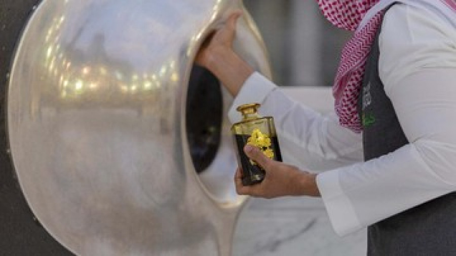 Suasana Mekah sambut jemaah haji kala pandemi. (Saudi Ministry of Media via AP)