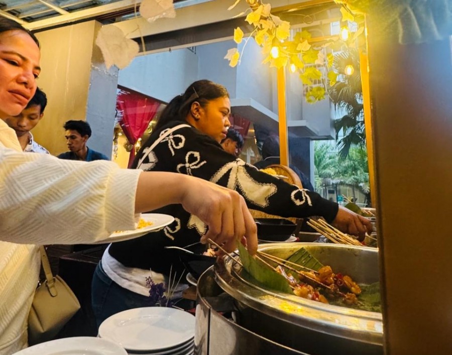 Menu ala negeri Jiran Malaysia disajikan di Golden Tulip. (istimewa).