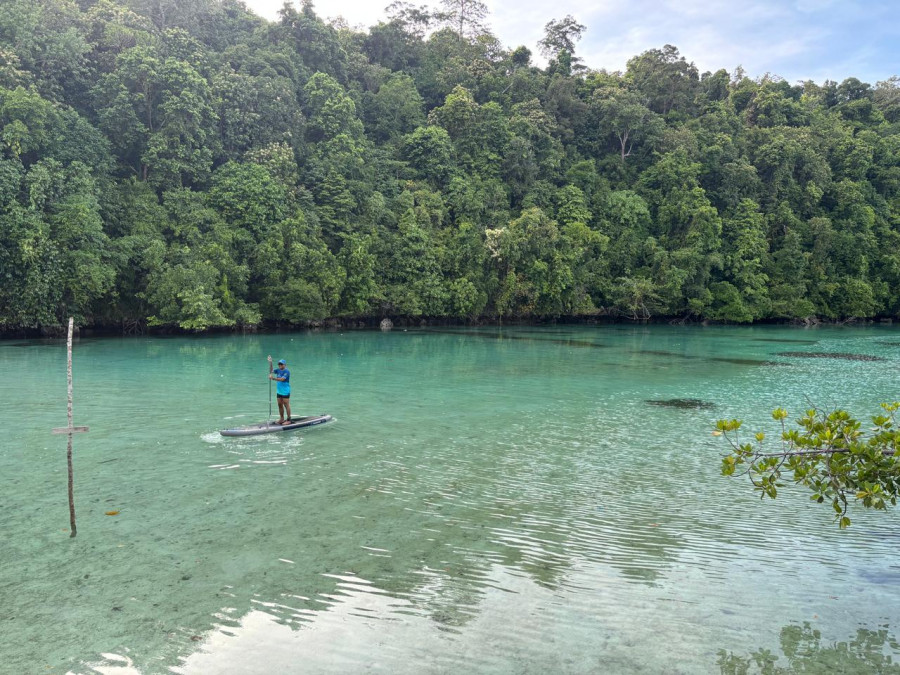Laguna Kehe Daing Kakaban Memiliki Keindahan Eksotis, Butuh Bantuan Dermaga dari Pemerintah
