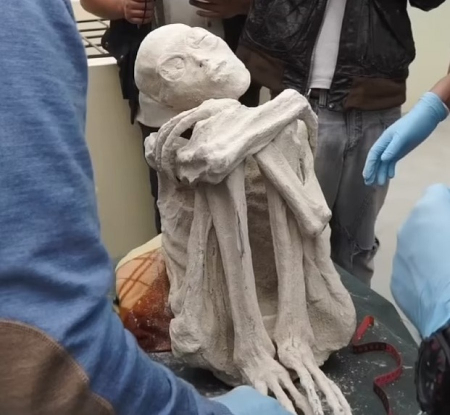 Para peneliti telah mempelajari mumi alien ini selama enam tahun dan mengklaim 100 persen asli. (Foto: Josezalce)