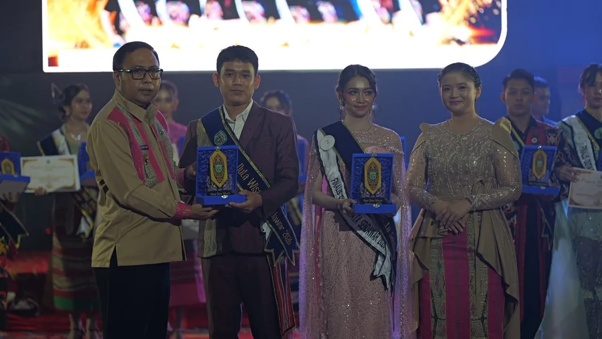 Grand Final Pemilihan Duta Wisata dan Putri Pariwisata Sendawar 2026 di ATJ Sendawar. (Foto: Adi/Korankaltim.com)