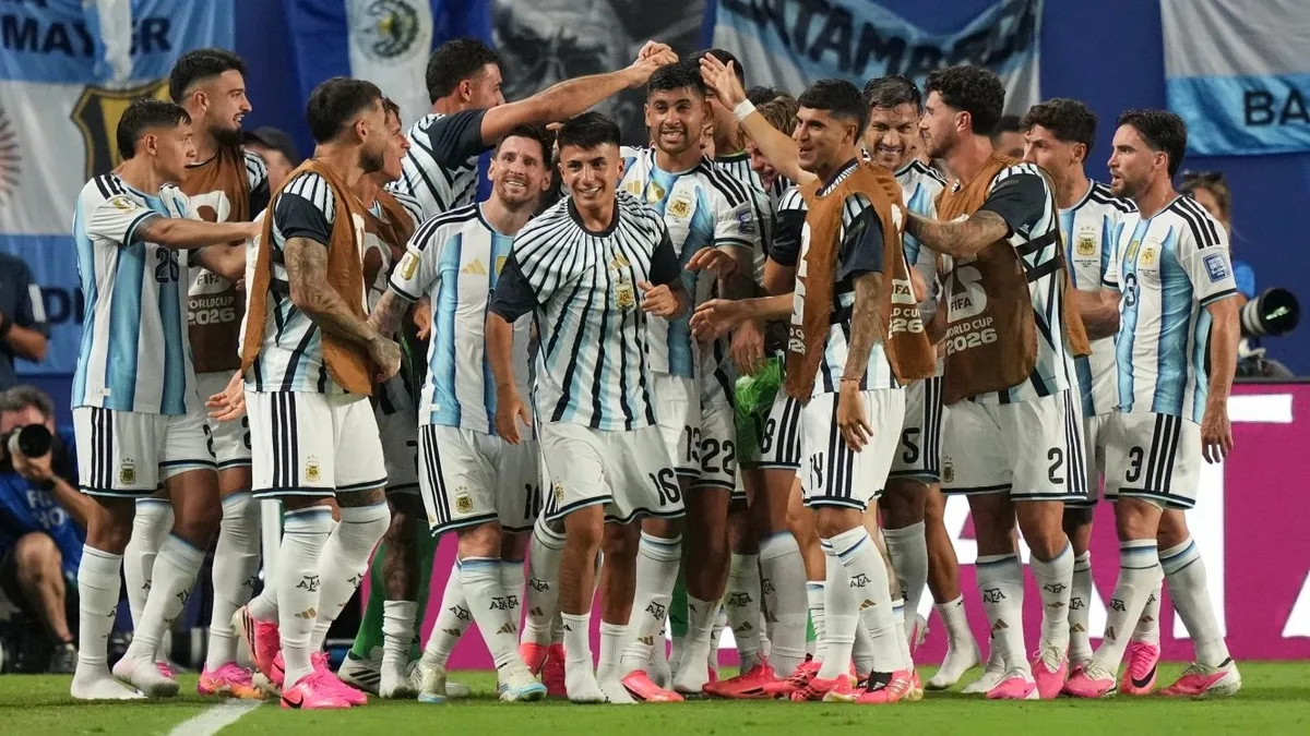 Argentina, akhirnya lolos ke 16 Besar setelah melewati perlawanan ketat Cape Verde. (Foto: apphoto)