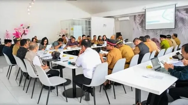 Suasana Rapat Koordinasi antara Pemprov Kaltara, BPJS Kesehatan dan pemerintah Kabupaten/kota. (Foto: Istimewa)
