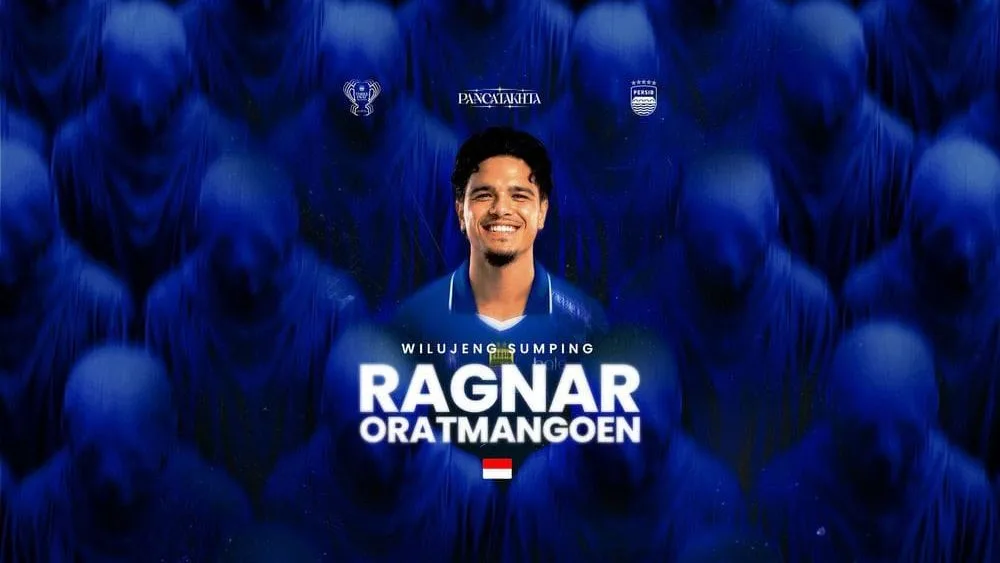 Ragnar Oratmangoen resmi diperkenalkan sebagai pemain baru Persib Bandung untuk menghadapi Super League musim 2026/2027. (Foto: Dok.Persib.co.id)