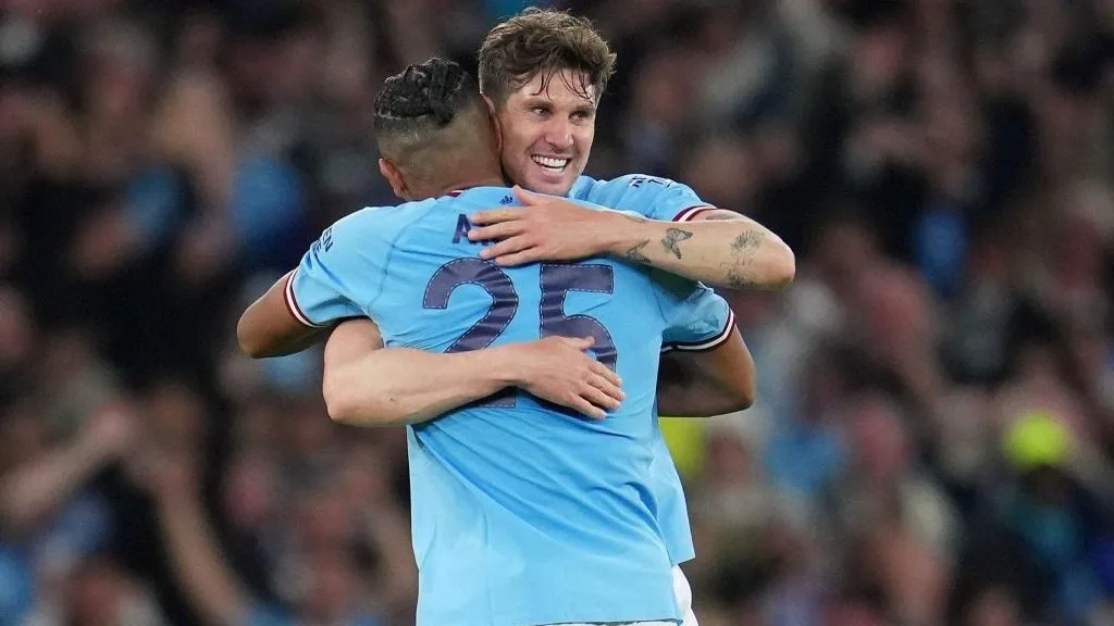 John Stones, resmi ke Inter Milan menyusul Akanji yang sudah lebih dulu bergabung meninggalkan Manchester City. (gettyimages)