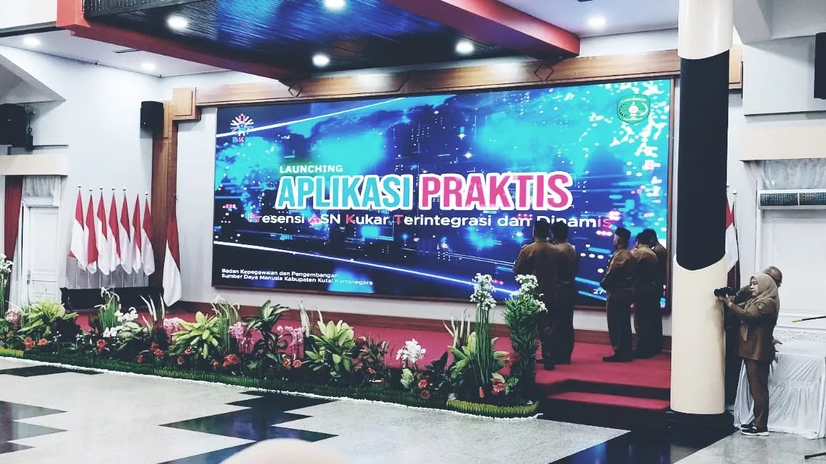 Dengan Aplikasi Praktis Presensi ASN Pemkab Kukar Kini Terintegrasi dan Lebih Modern