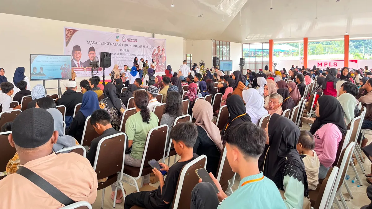 MPLS Perdana Sekolah Rakyat di Palaran Diikuti 270 Pelajar