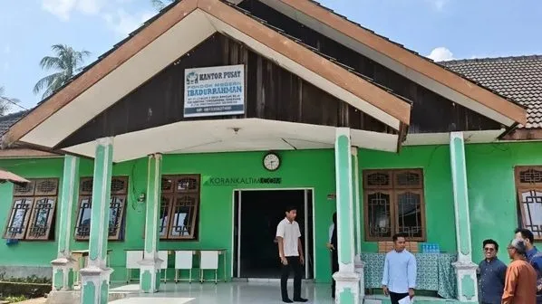 Kantor Yayasan Pondok Pesantren Modern Ibadurrahman yang berlokasi di Kecamatan Tenggarong Seberang. (Foto: Dok.Korankaltim.com)