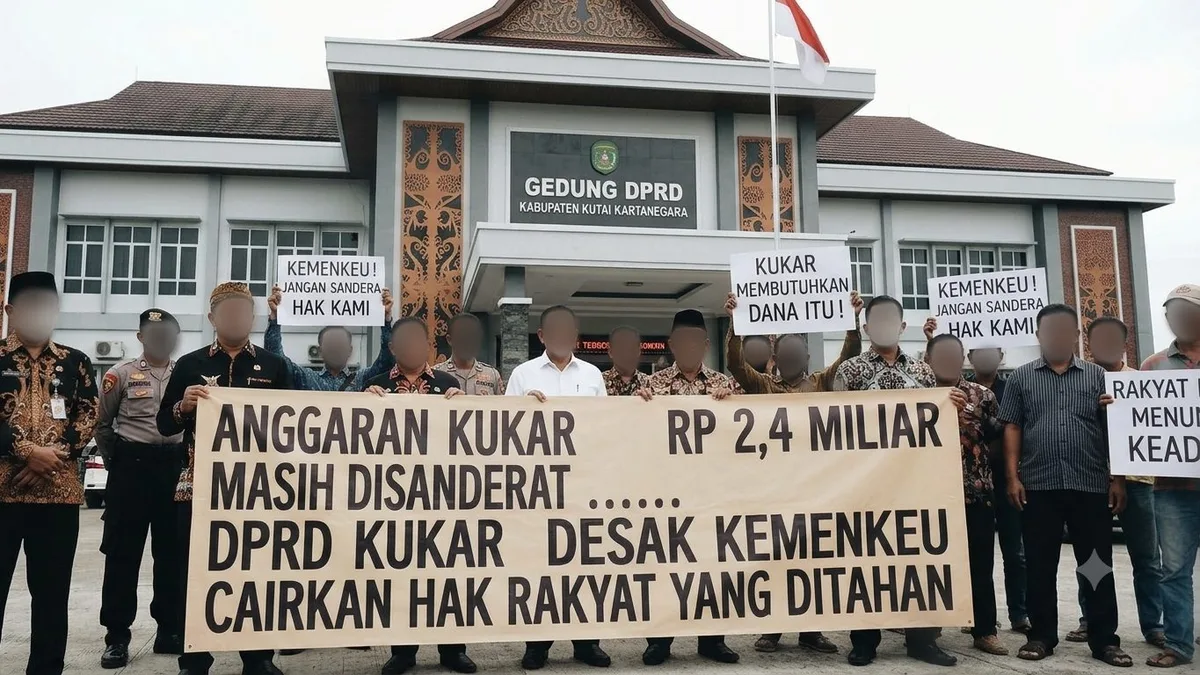 Anggaran Kukar Rp2,4 Triliun "Disandera" Kemenkeu RI, DPRD Desak Kemenkeu Cairkan Hak Rakyat yang Ditahan