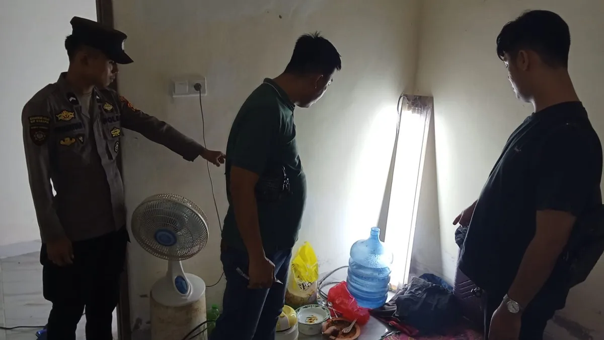 Lokasi pencurian sound system oleh pemuda berinisial DDR di Jalan Manggarai, Kelurahan Karang Ambun. (istimewa).