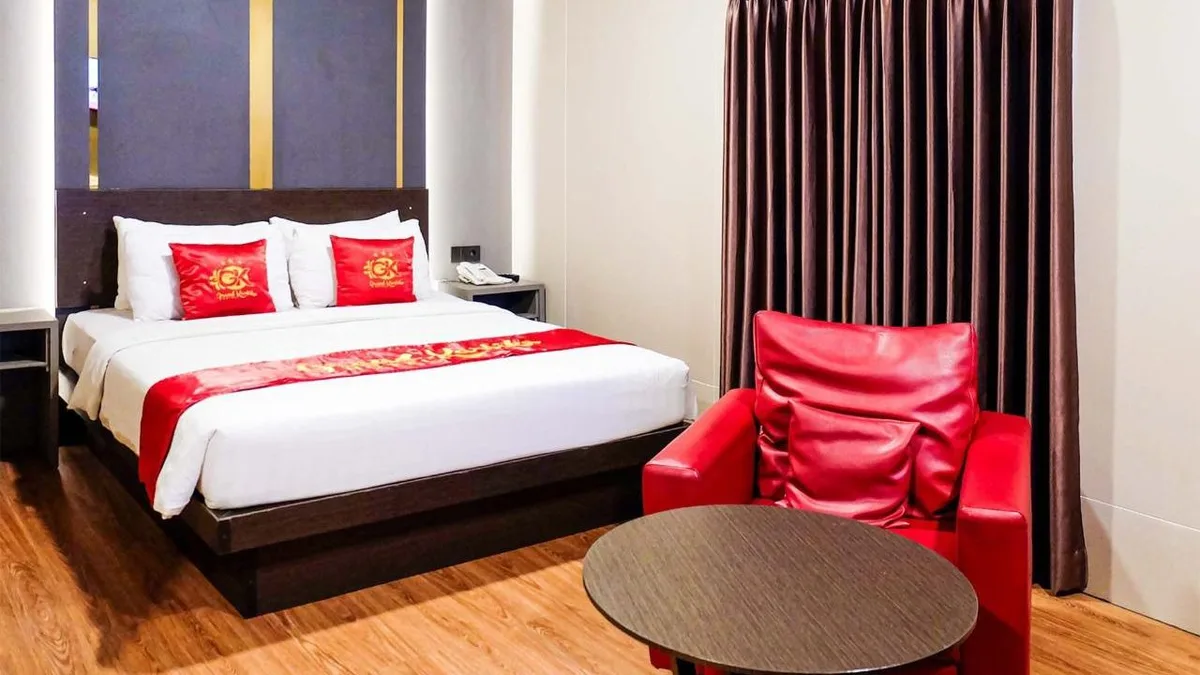 Ilustrasi kamar hotel di Grand Kartika Samarinda. (Foto: Istimewa)