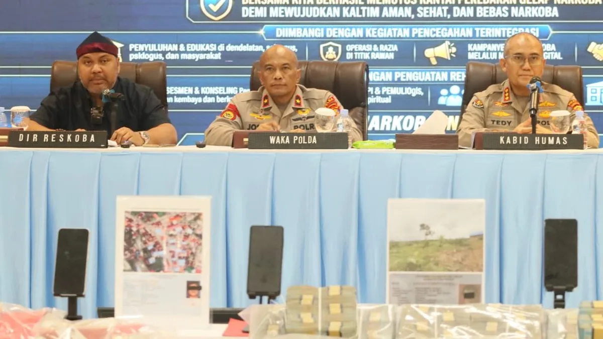 Operasi Antik Mahakam 2026, Polda Kaltim Bongkar 300 Kasus Narkoba, 351 Tersangka Diamankan