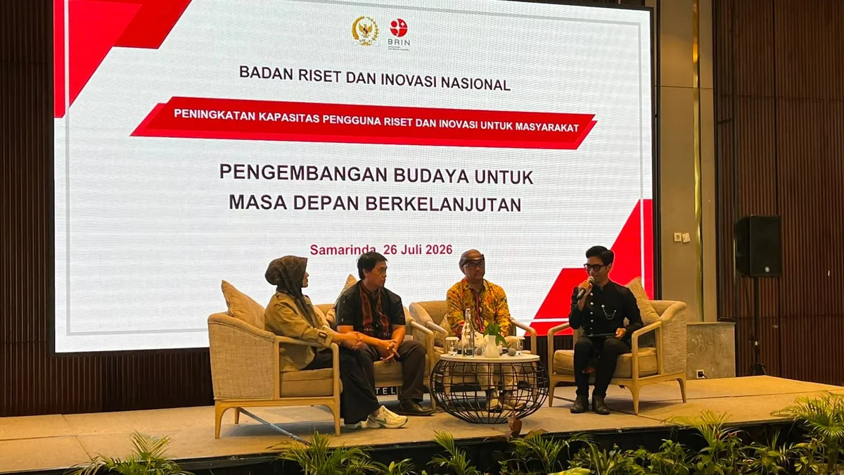 Sesi diskusi pada pelaksanaan percepatan digitalisasi kebudayaan dalam warisan budaya Kalimantan Timur (Kaltim). (Foto: Rafik/Korankaltim.com)