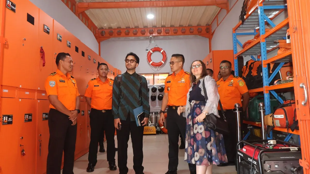Basarnas Balikpapan dan Konjen Australia Perkuat Pengamanan WNA di Sekitar IKN