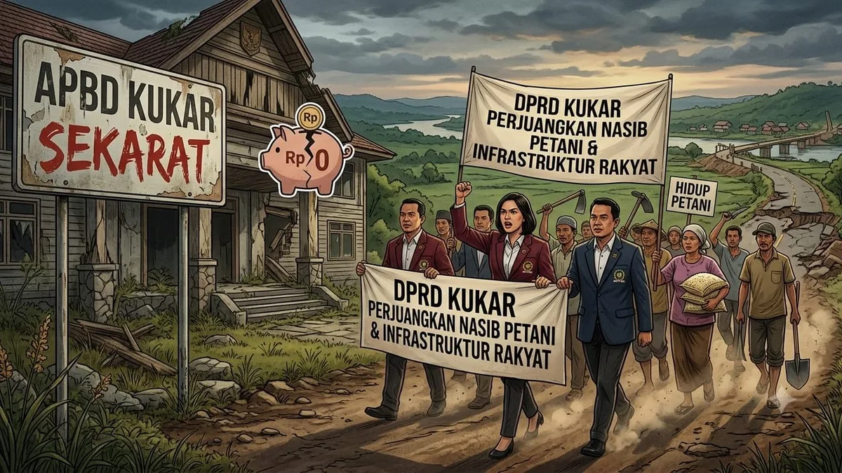 Fiskal Daerah Tertekan, DPRD Kukar Minta Anggaran Prioritaskan Kebutuhan Warga