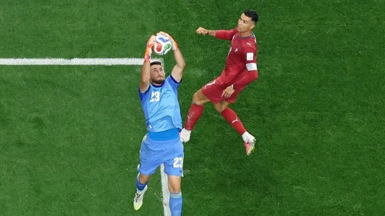 Kiper Spanyol Unai Simon, belum kebobolan sepanjang Piala Dunia 2026 berlangsung. (Foto: Gettyimages)