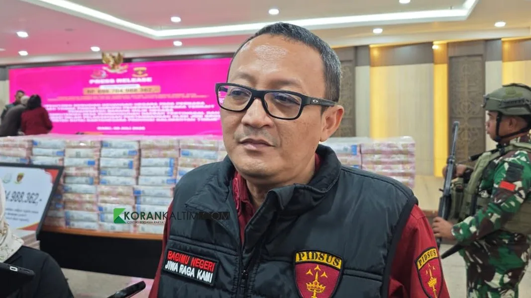 Kepala Seksi Penyidikan (Kasidik) Asisten Tindak Pidana Khusus (Aspidsus) Kejati Kaltim Danang Prasetyo Dwiharjo. (Foto: Adnan Abdul/KoranKaltim.com)
