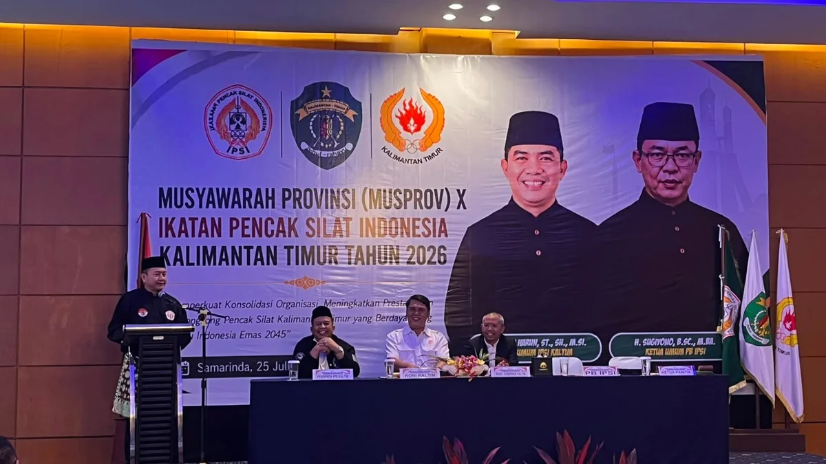 Pelaksanaan Musprov IPSI Kaltim di Hotel Puri Senyiur Samarinda, Sabtu (25/7/2026). (Foto: Rafik/Korankaltim.com)