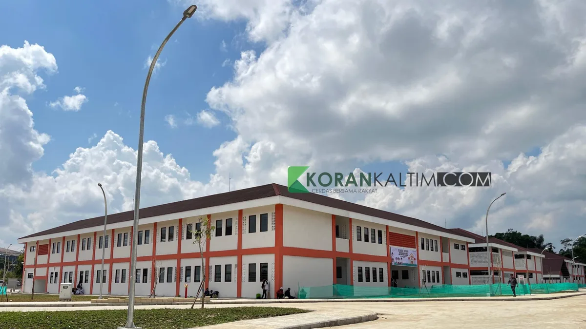 Kompleks Sekolah Rakyat Terintegrasi (SRT) 2 di Kecamatan Palaran, Samarinda. (Ayu/KoranKaltim.com)