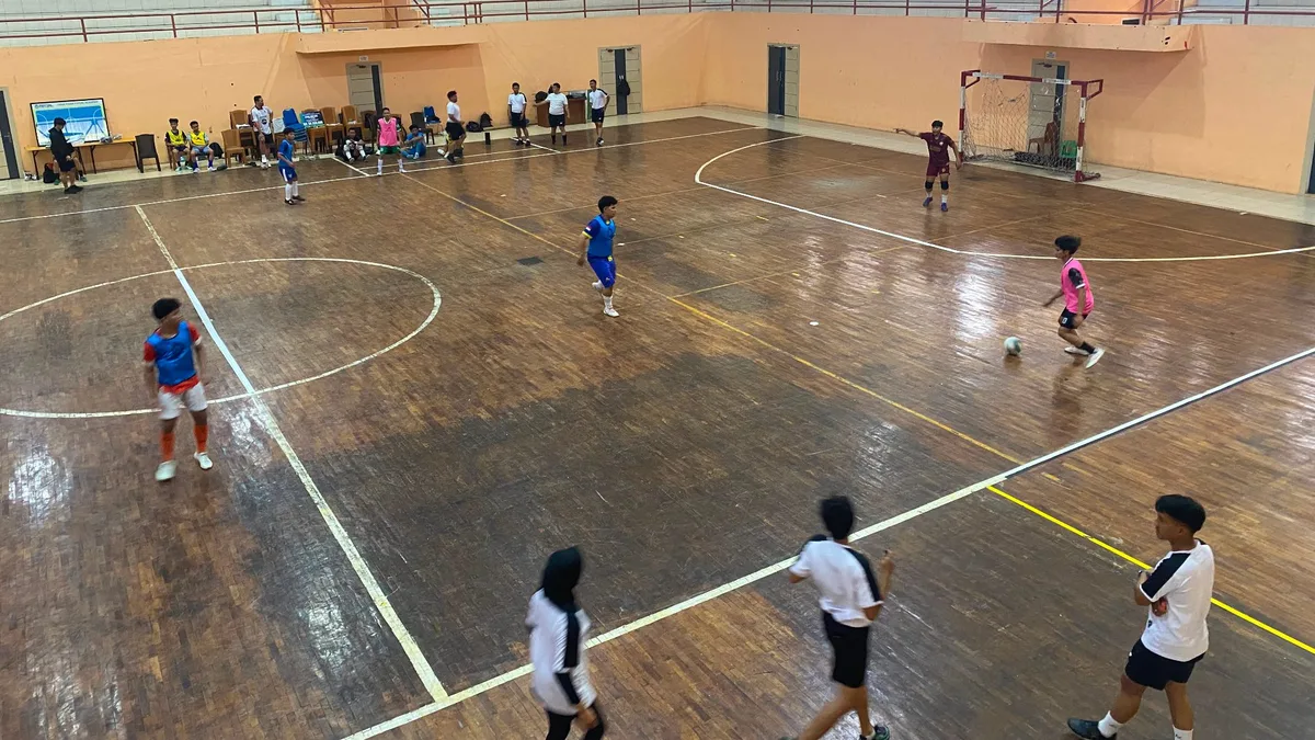 Persiapan sejumlah Klub serta Panitia Paser Futsal Open Championship 2026. (Foto: Dok.Panitia)
