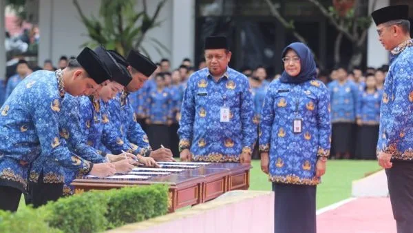 ASN di lingkup Pemkot Balikpapan, jumlahnya yang pensiun setiap tahun cukup besar. (dokkorankaltim)