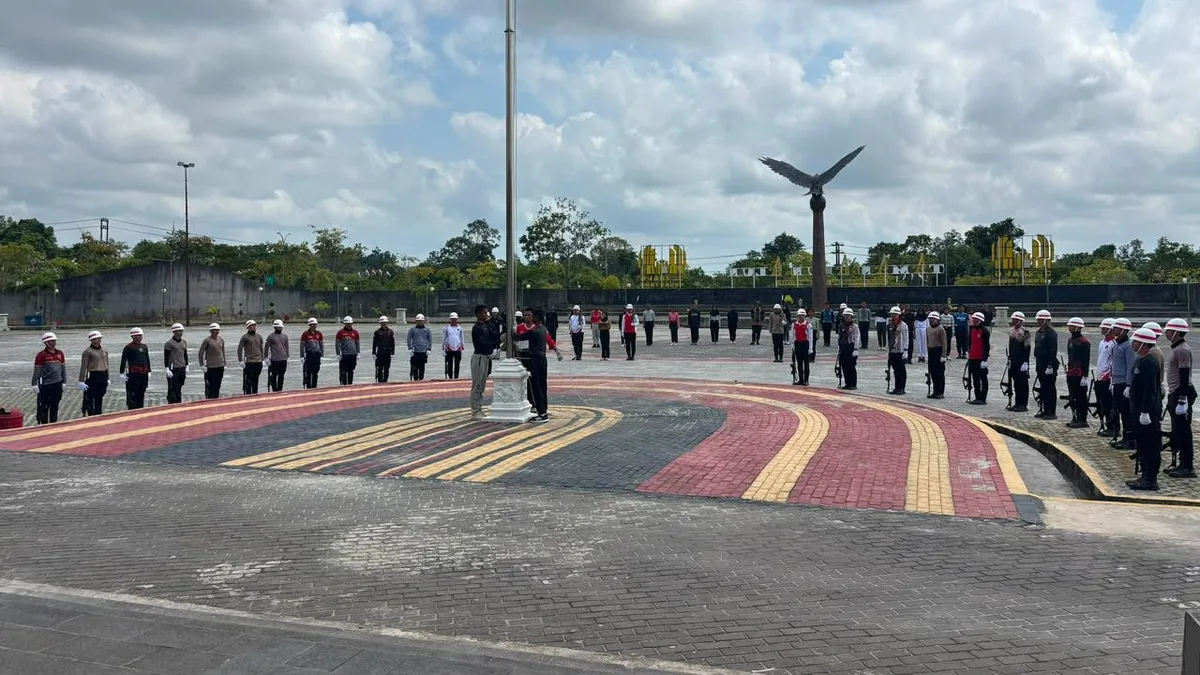 Waktunya Kurang dari Sepekan, Paskibraka PPU Latihan Pagi Siang dan Malam