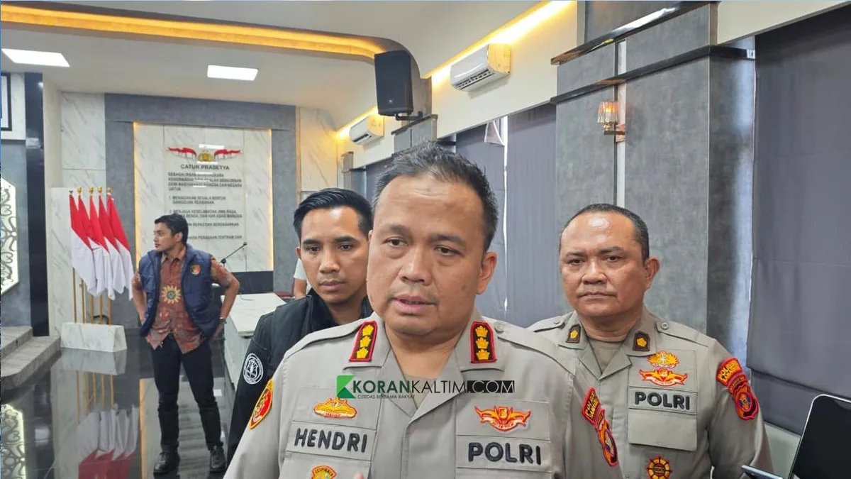 Kapolresta Samarinda, Kombes Pol Hendri Umar. (Foto: Adnan Abdul/KoranKaltim.com)