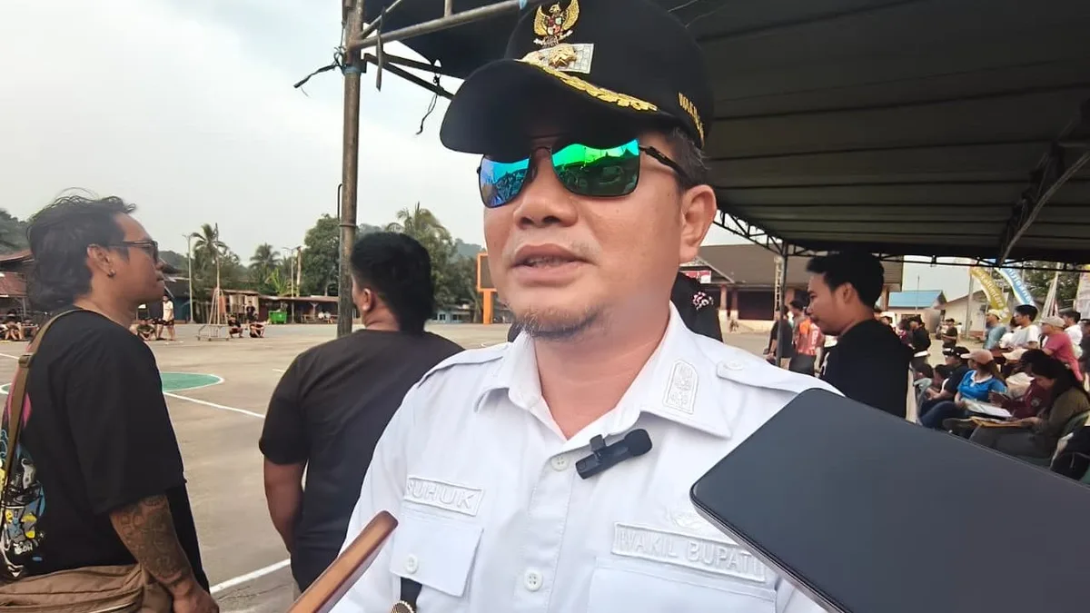 Wakil Bupati Mahulu, Suhuk. (Julika/Korankaltim.com).