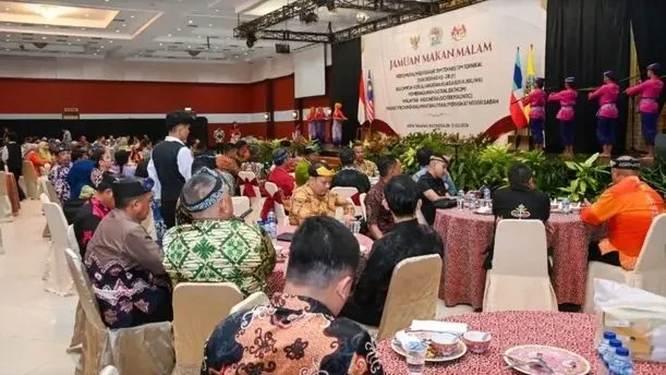 Suasana Pertemuan Tim Teknis dan Sidang Ke-28 (9) Sosial Ekonomi Malaysia–Indonesia (Sosek Malindo) Tingkat Provinsi Kalimantan Utara–Peringkat Negeri Sabah Tahun 2026. (Foto: Istimewa)