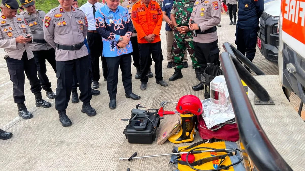 Polres Mahulu Pantau Titik Panas Gunakan Data Satelit