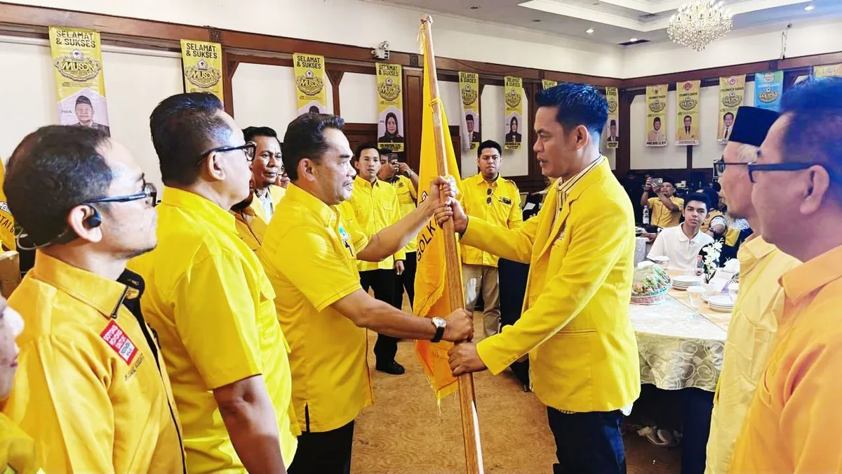 Hamas Kembali Pimpin DPD Golkar Kukar, Target 15 Kursi DPRD dan Bupati 2029