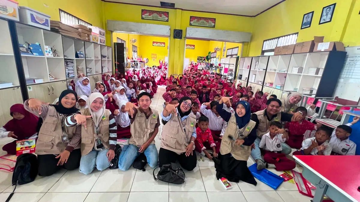 Mahasiswa KKN UINSI Edukasi Anti-Bullying dan Hidup Bersih di SDN 007 Samboja Barat