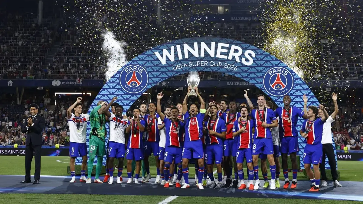 Juara Back to Back Piala Super UEFA jadi Kado Ultah ke-56 PSG