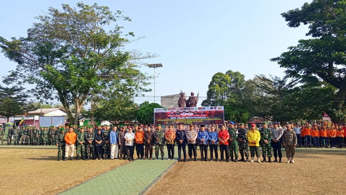 Jelang Puncak Kemarau 2026, Kodim 0912/KBR Perkuat Kesiapsiagaan Karhutla di Kutai Barat