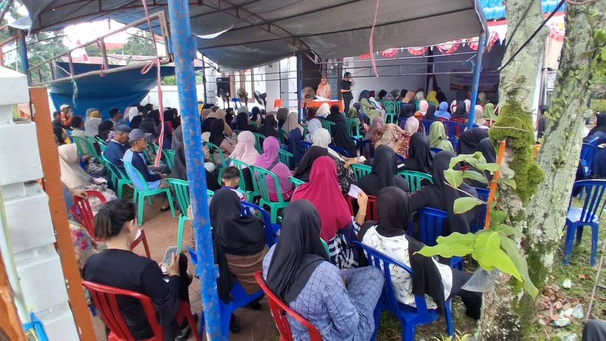 Suasana Sosranperda yang diselenggarakan Anggota Fraksi PKS DPRD Kaltara dapil IV Nunukan, Muhammad Nasir. (Foto: Istimewa)