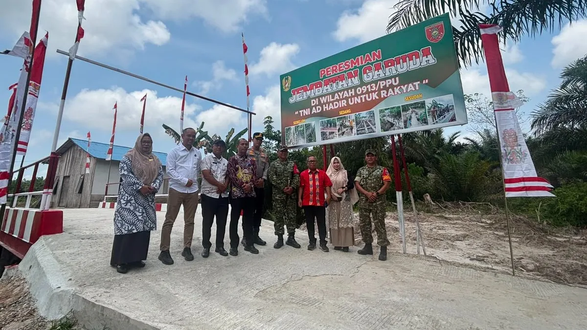 Empat Jembatan Garuda di PPU Rampung Lebih Cepat
