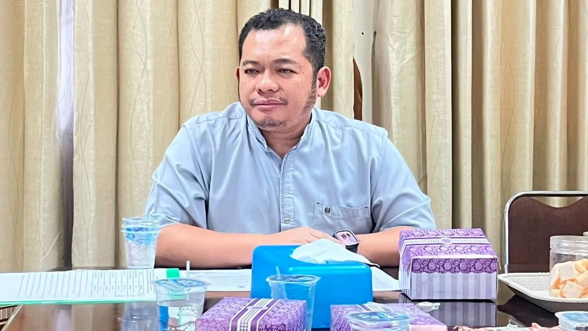 Ketua Ikatan Dokter Indonesia (IDI) Cabang Samarinda, Andriansyah menegaskan pentingnya profesionalisme dan etika bermedia sosial bagi tenaga medis. (Ayu/KoranKaltim.com)